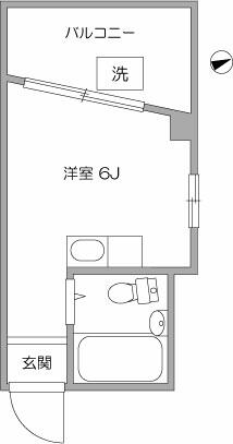 光洋ビル 402｜東京都品川区二葉１丁目(賃貸マンション1R・4階・13.00㎡)の写真 その1