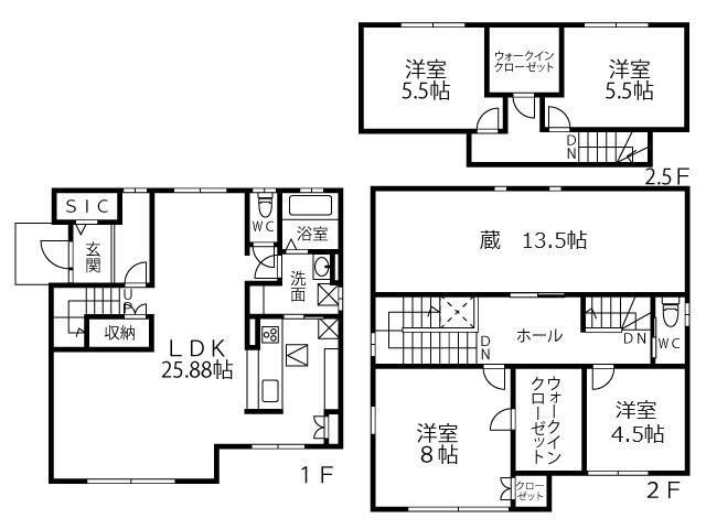 福島県石川郡平田村の一戸建て | 2180万円 | 4SLDK | 192.66m² | Akiyama house finder