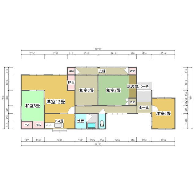 福岡県豊前市の一戸建て | 450万円 | 5K | 343.8m² | Akiyama house finder