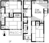 目黒区目黒本町５丁目 2階建 築38年のイメージ