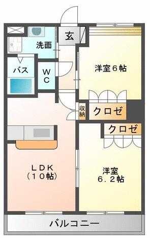 同じ建物の物件間取り写真 - ID:241004752605