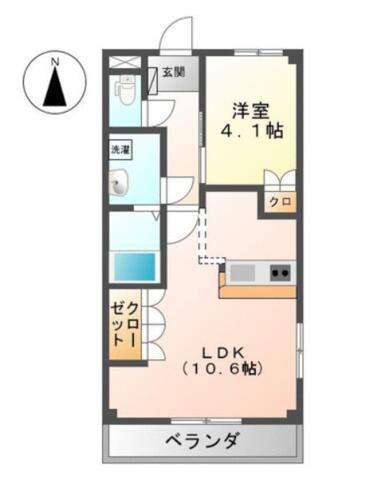 同じ建物の物件間取り写真 - ID:241004755618