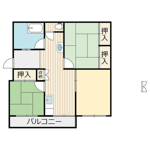 同じ建物の物件間取り写真 - ID:207001144575