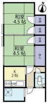 東京都品川区東大井３丁目（賃貸アパート2K・1階・25.03㎡） その2