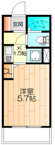 同じ建物の物件間取り写真 - ID:214053594469