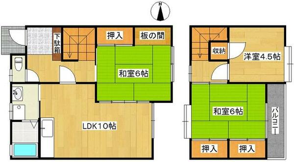 コーポ南吉成Ｂ｜宮城県仙台市青葉区南吉成１丁目(賃貸タウンハウス3LDK・--・67.37㎡)の写真 その1