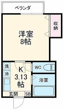 同じ建物の物件間取り写真 - ID:211045690601