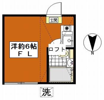 ラ・メゾン・ドゥ・タニー 102｜東京都中野区野方２丁目(賃貸アパート1R・1階・14.00㎡)の写真 その2
