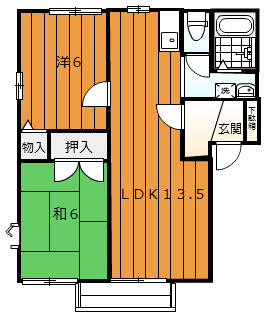 同じ建物の物件間取り写真 - ID:210002667944