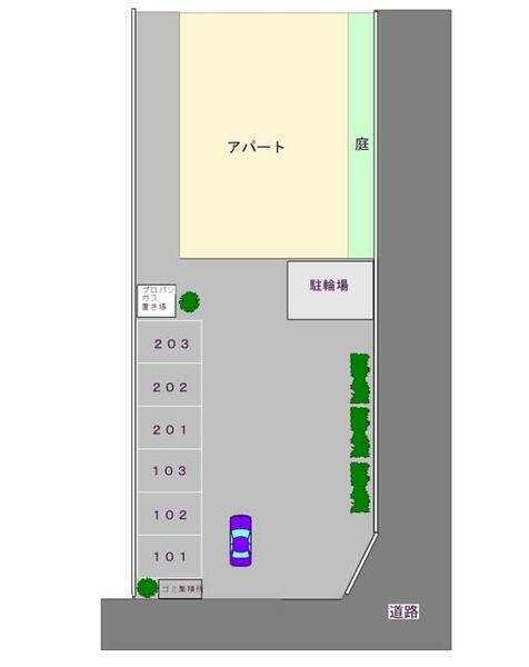 和歌山県橋本市神野々(賃貸アパート2DK・1階・40.04㎡)の写真 その16