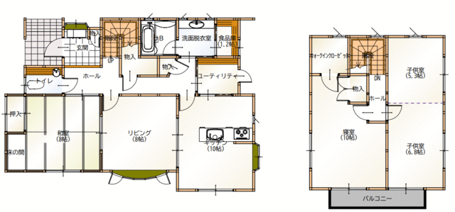 宮城県東松島市の一戸建て | 1500万円 | 4LDK | 307.44m² | Akiyama house finder