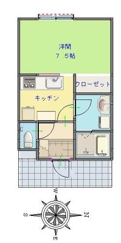 同じ建物の物件間取り写真 - ID:222016650365