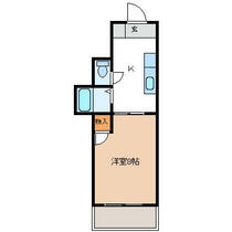 メゾンＴＫ  ｜ 宮城県仙台市太白区長町南１丁目（賃貸マンション1K・2階・23.95㎡） その2