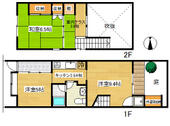 京都市北区紫野中柏野町 2階建 築57年のイメージ
