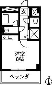 ユニオン・フラッツ 301｜栃木県宇都宮市伝馬町(賃貸マンション1R・3階・25.92㎡)の写真 その2