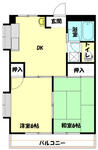 武蔵村山市岸１丁目 3階建 築36年のイメージ