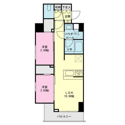 同じ建物の物件間取り写真 - ID:213099937782