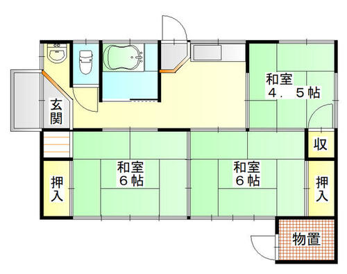 同じ建物の物件間取り写真 - ID:207001189283