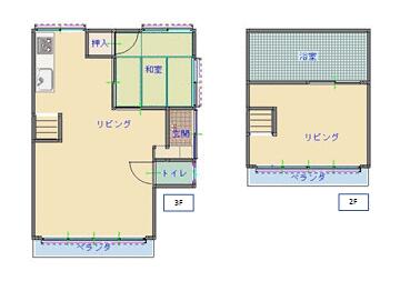 detached 大分県別府市北鉄輪