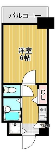 プレサンス阿倍野阪南町 206｜大阪府大阪市阿倍野区阪南町２丁目(賃貸マンション1K・2階・18.76㎡)の写真 その1