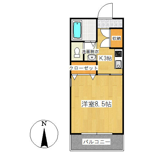 同じ建物の物件間取り写真 - ID:239001311912