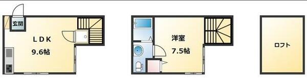 パティオ 103｜東京都国立市青柳１丁目(賃貸テラスハウス1LDK・--・40.98㎡)の写真 その2