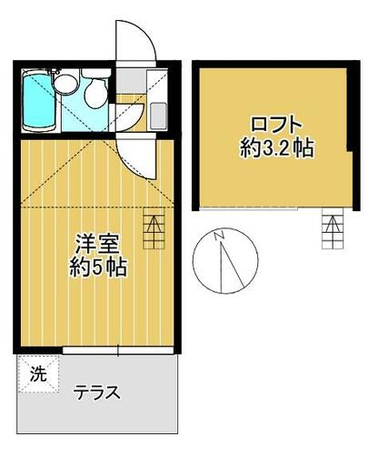 同じ建物の物件間取り写真 - ID:213100369110