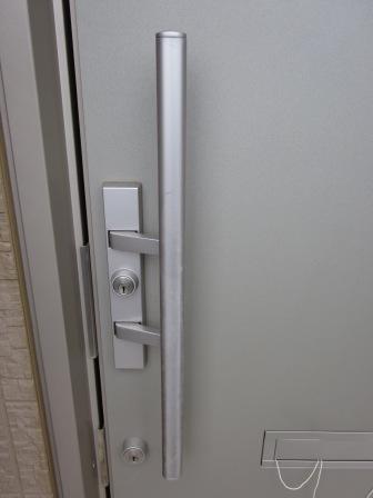 画像5:１キー２ロックディンプルキー対応プッシュプル玄関ドア