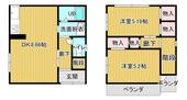 大阪市平野区加美正覚寺４丁目 2階建 築43年のイメージ
