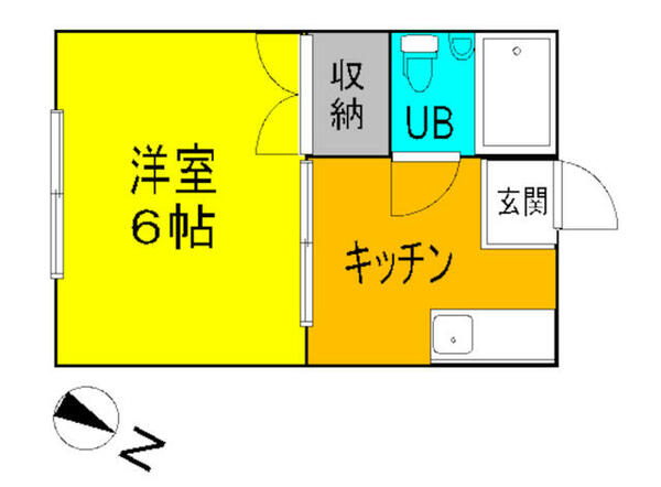 ハイクオリティ｜千葉県勝浦市沢倉(賃貸アパート1K・1階・19.83㎡)の写真 その2