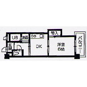 長栄マンション 305｜香川県高松市多肥下町(賃貸マンション1DK・3階・30.00㎡)の写真 その1