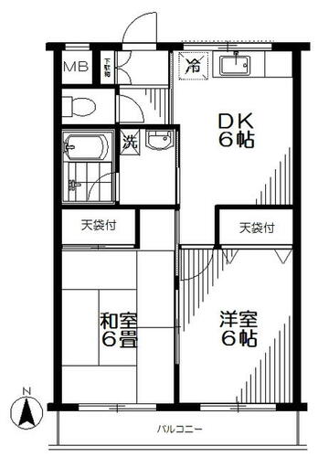 サンハイネスエース_間取り_0