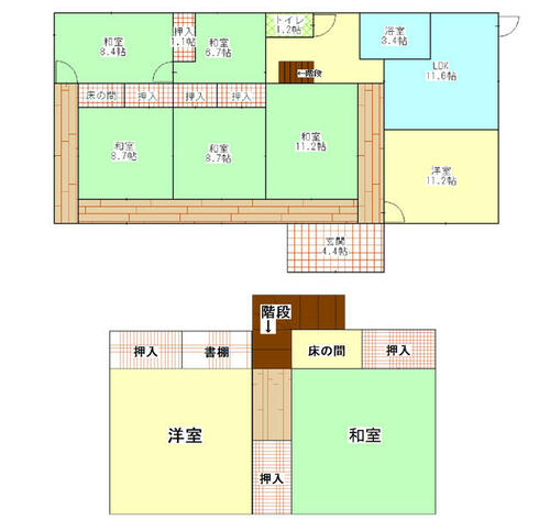 detached 宮城県登米市迫町新田字大鹿野
