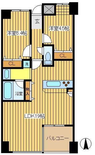 同じ建物の物件間取り写真 - ID:213102506900