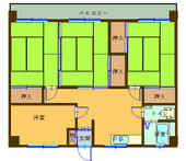 北九州市小倉北区泉台３丁目 5階建 築51年のイメージ