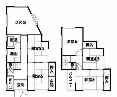 間取り：227080358814