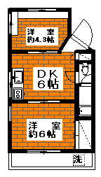 修光ハイツ 202｜東京都板橋区中丸町(賃貸マンション2DK・3階・32.69㎡)の写真 その1