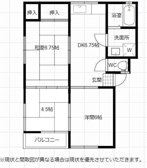 茨城県筑西市成田(賃貸アパート3DK・2階・50.34㎡)の写真 その1