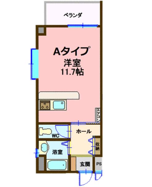 Ｒｅａｌｉｚｅｄ上大謝名（リアライズ） 506｜沖縄県宜野湾市大謝名２丁目(賃貸アパート1R・5階・30.02㎡)の写真 その2