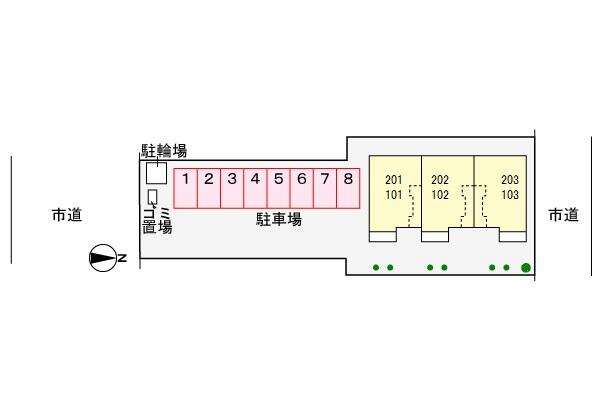 熊本県八代市迎町１丁目(賃貸アパート1LDK・1階・37.13㎡)の写真 その15