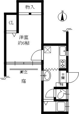 奈良県奈良市西包永町(賃貸テラスハウス1K・--・20.66㎡)の写真 その1