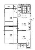 栃木県佐野市吉水町（賃貸一戸建3DK・--・47.20㎡） その1