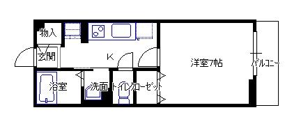 奈良県橿原市山之坊町(賃貸アパート1K・2階・27.18㎡)の写真 その1
