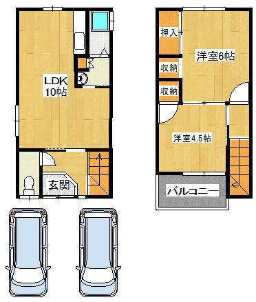 周囲は閑静な住宅街です