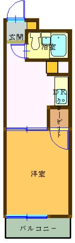 コーポラスたしまや_間取り_0