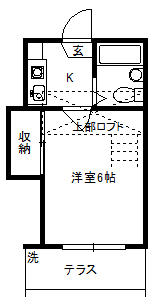 メゾンローラ 1｜山口県周南市岡田町(賃貸アパート1K・1階・15.60㎡)の写真 その1