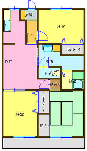 同じ建物の物件間取り写真 - ID:235005147143