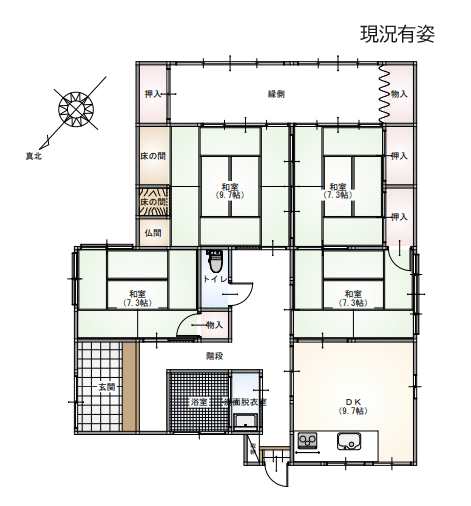 佐賀県唐津市の一戸建て | 430万円 | 4DK | 489.92m² | Akiyama house finder