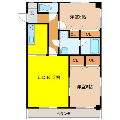 同じ建物の物件間取り写真 - ID:242001473323