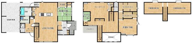 山形県西村山郡河北町の一戸建て | 3700万円 | 2SLDK | 321.98m² | Akiyama house finder